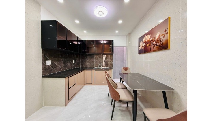Chỉ 4.X TỶ TL!  Bán nhà 46m², 3 Tầng/3P.Ngủ, HẺM XE HƠI, Lê Đức Thọ Gò Vấp!